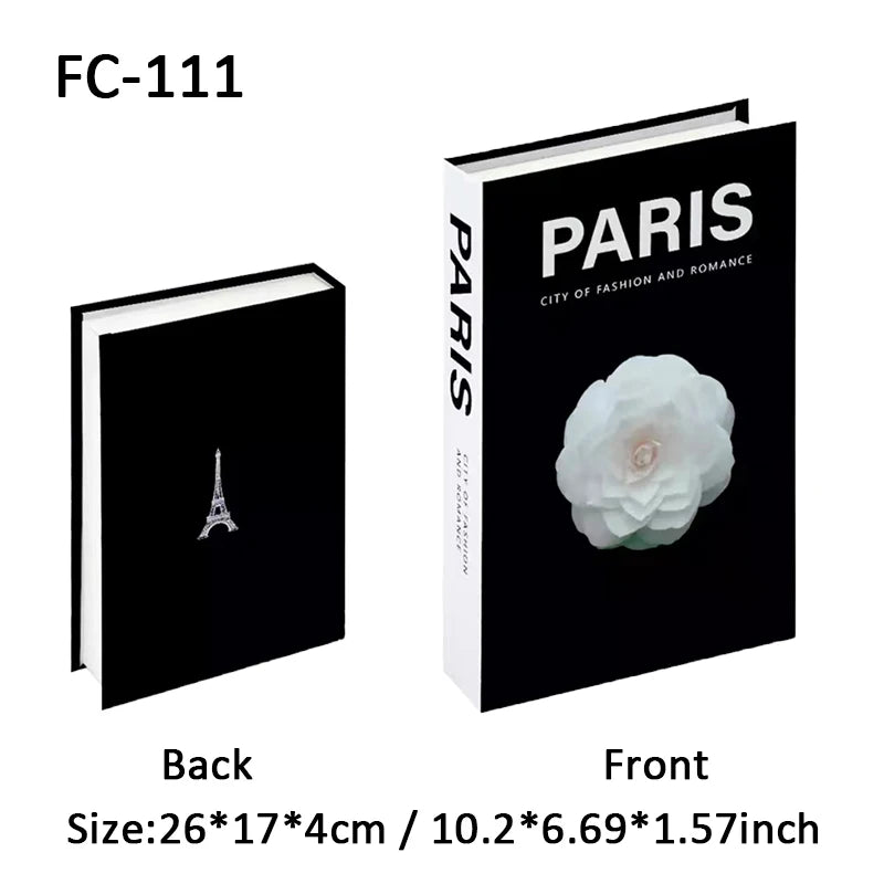 Luxury Fashion Fake Books Nooks Decorative Matisse Coffee Table Decoration Storage Box Bookshelf Bedroom Aesthetic Home Decor