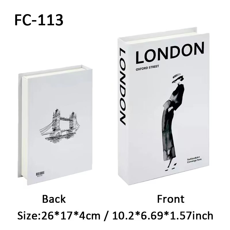 Luxury Fashion Fake Books Nooks Decorative Matisse Coffee Table Decoration Storage Box Bookshelf Bedroom Aesthetic Home Decor