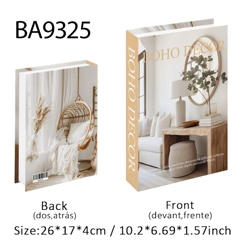 Luxury Fashion Fake Books Nooks Decorative Matisse Coffee Table Decoration Storage Box Bookshelf Bedroom Aesthetic Home Decor