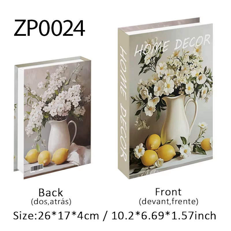 Luxury Fashion Fake Books Nooks Decorative Matisse Coffee Table Decoration Storage Box Bookshelf Bedroom Aesthetic Home Decor